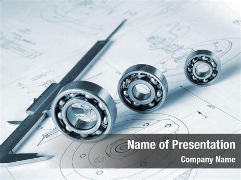 Drawing Mechanical Engineering Powerpoint Template Drawing Mechanical