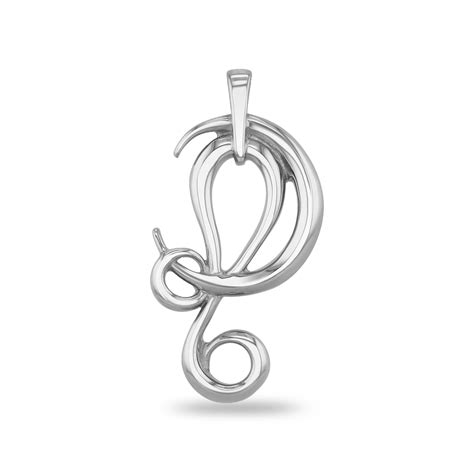 Leo Moon-Sign Pendant In Silver Or Gold - Catherine Best