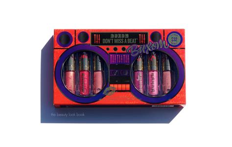 Buxom Holiday Lip Sets Leave Your Mark And Dont Miss A Beat The