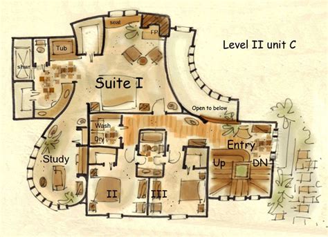 Bilbo Baggins House Floor Plan