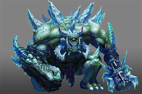 Artstation Ice Monster Huntborn Studio Monstros Criaturas Dragões