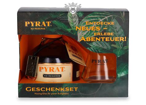 Pyrat Xo Reserve Rum Guyana Glass 40 07l Dom Whisky