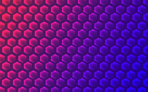 Abstract Hexagon Hd Wallpaper