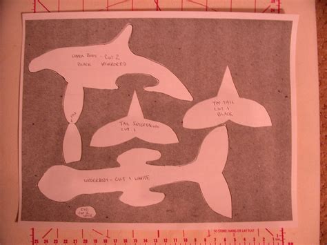 Orca Plush Pattern Plush Pattern Animal Sewing Patterns Whale Plush