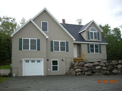 Large Modular Cape Completed Brookewood Builders Manchester Maine