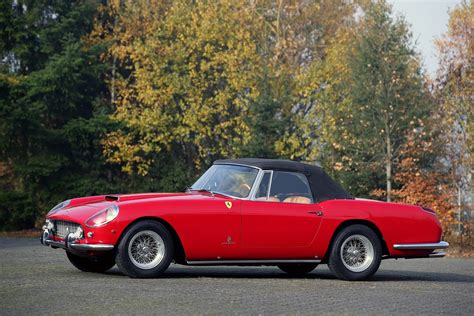 Ferrari 250 Gt Cabriolet Series Ii Red 1960 Classic Wallpapers