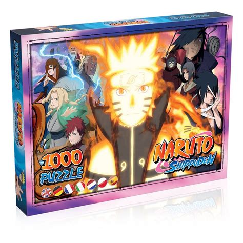 Naruto Jigsaw Puzzle Characters 1000 Pieces Winning Moves