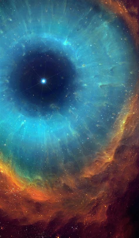 The Helix Nebula Ngc 7293 Creditnasa Space On Your Face In Your Place