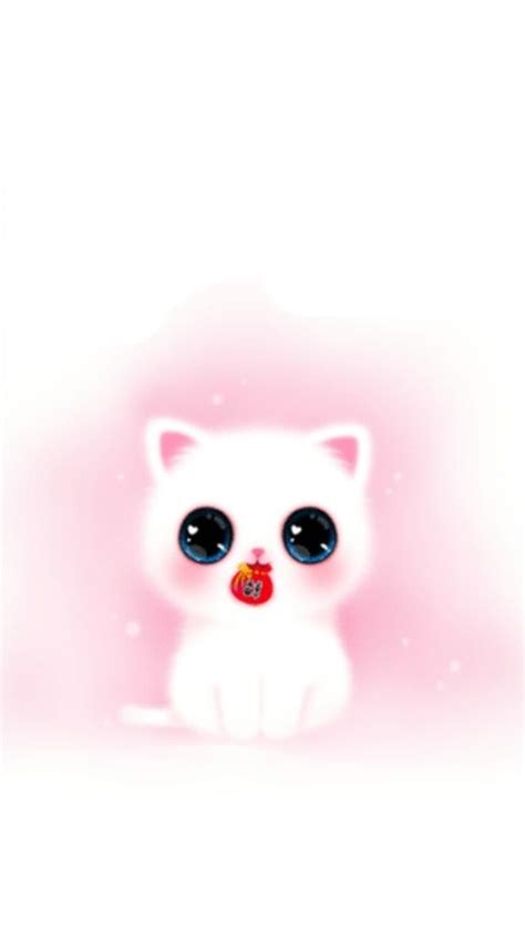 Iphone Wallpaper Girly Cute Pink Melody Cat Best Iphone Wallpaper