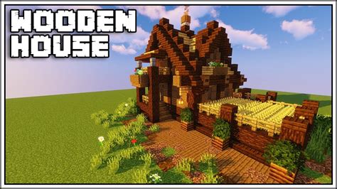Here list of the 37 house maps for minecraft, you can download them freely. Minecraft Wooden House Tutorial - YouTube