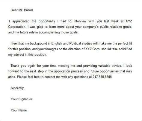 There are second interview thank you email samples that admit addressing the interviewer only by the first name, but it is acceptable only if you are on more familiar terms with the process of writing thank you letters requires experience and effort since they should be personalized and convincing. 9+ Thank You Email Template After Interview - Free Samples ...