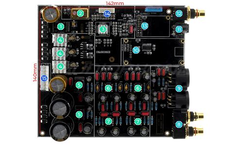 Ess Es9038pro Dac Module I2s Xlr 32bit 384khz Dsd With Screen