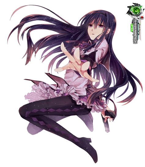 Madoka Magica Akemi Homura Cute Artists Render Ors Anime Renders