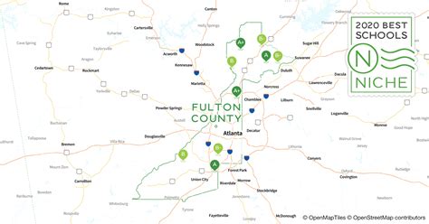 Fulton County Ga Zip Code Map