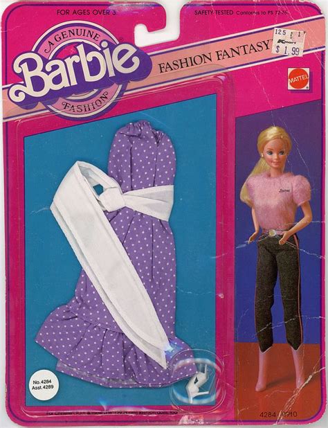 Barbie Fashion Fantasy 4284 1982 Kmart Exclusive Barbie Fashion Doll Clothes Barbie