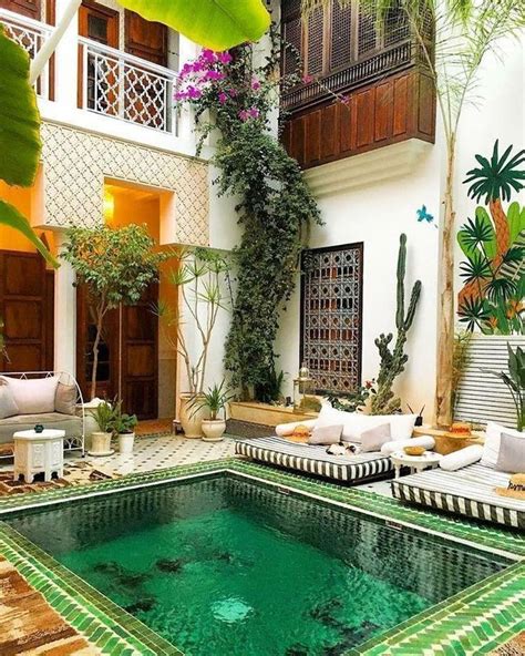 Gorgeous Moroccan Patio Decor Ideas To Beautify Your Outdoor Decor