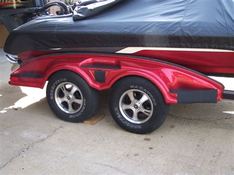 Skeeter FX Boat Trailer Fender Tire Storage Covers Exact Fit Tandem