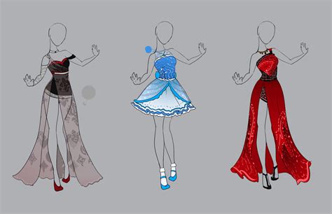 outfit adopt set 16 closed by scarlett knight on deviantart