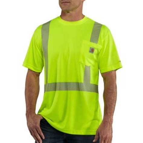 Carhartt Mens Force High Visibility T Shirt Class 2 100495