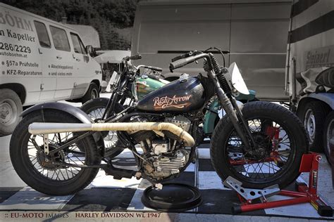 Harley Davidson Wl 1947 Motorcycle Tauplitzalm Bergpreis C 2012