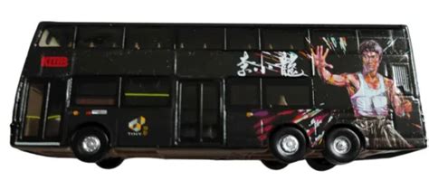 Tiny City Kowloon Motor Bus Hk Kmb Volvo B9tl Wright Bruce Lee Bus Black 33 00 Picclick