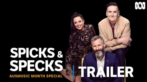 Spicks And Specks Ausmusic Special Official Trailer Youtube