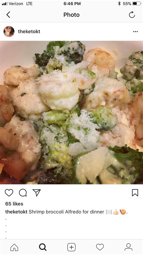 Juicy shrimp swimming in a creamy and delicious parmesan sauce! Pin by Jessica Torres on Keto | Shrimp broccoli alfredo ...