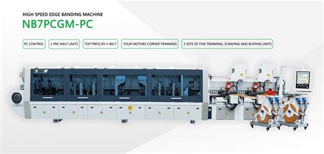 edge banding machine   belt double gluing units nbpcgm pc nanxing machinery