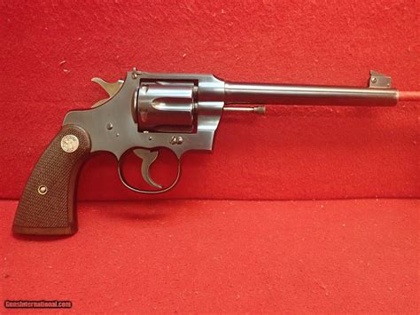 Colt Officers Model 38 38spl 6 Barrel Blued Finish Revolver 1927mfg