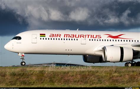 3b Nbq Air Mauritius Airbus A350 900 At Paris Charles De Gaulle