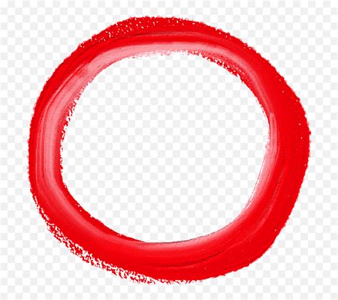 Red Brush Stroke Png Transparent Red Circle Frame Pngbrushstroke Png