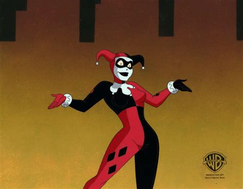 Batman The Animated Series Original Production Cel Harley Quinn