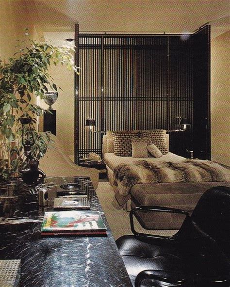 François Catroux Paris Apt 1970s Interior Views R Guillemot Retro