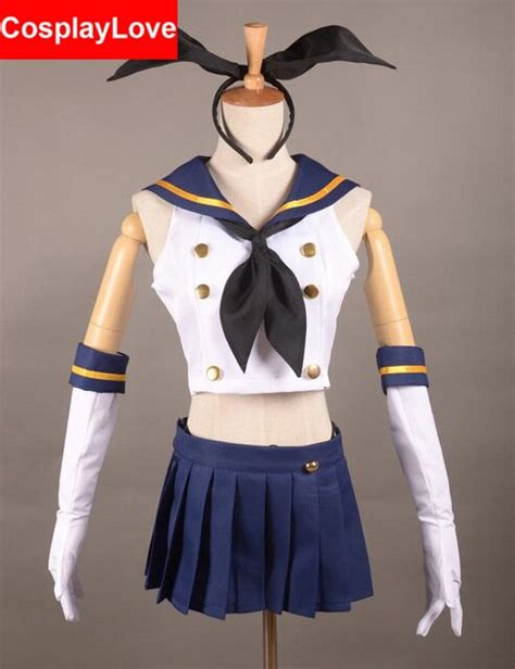 Kantai Collection Kancolle Shimakaze Fleet Girls Uniform Cosplay