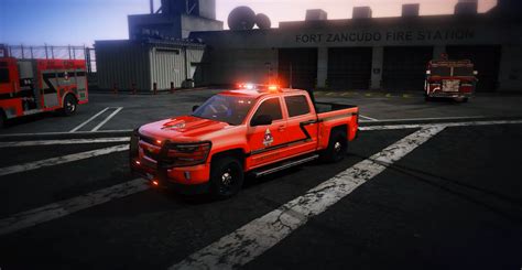 San Andreas Fire Department Chevrolet Silverado 1500fd Gta5