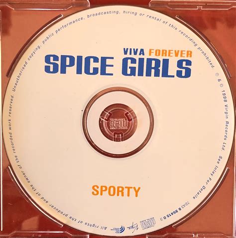 Spice Girls ‎ Viva Forever Sporty Spice Limited Edition Very Rare