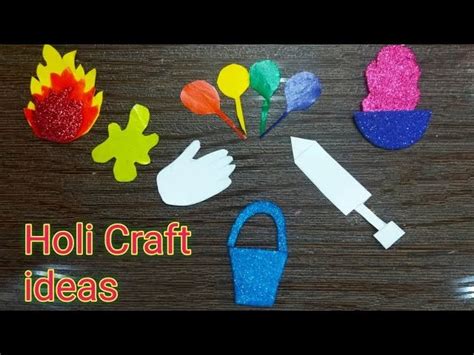 Holi Craft Ideaspencil Topperholi Pencil Topperdiy Holi Craft Ideas