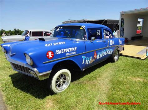 56 Chevy Old Race Cars Drag Racing Chevy