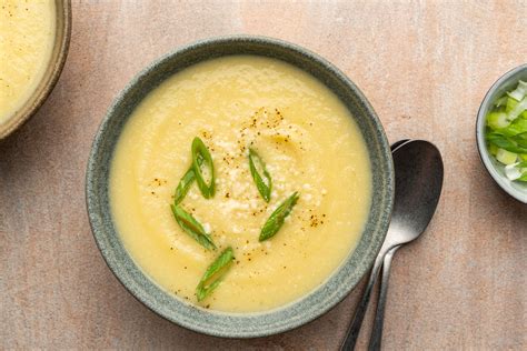 Gluten Free Vegan Cauliflower And Potato Soup Recipe