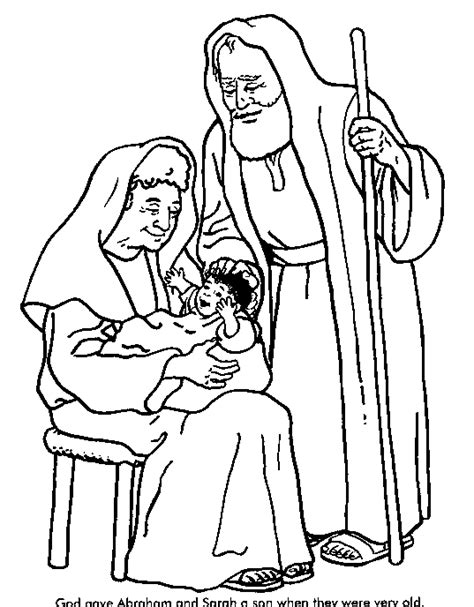 Click the abraham sacrificing isaac coloring pages to view printable version or color it online (compatible with ipad and android tablets). Abraham and Sarah are blessed with Isaac! Kleurplaat ...