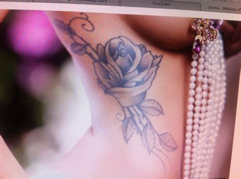 Refresh the old black ink with a beautiful mix of color, blurring the lines with fresh hues. Pin by Konstantina K on tattoos | Rib tattoo, Rose tattoo ...