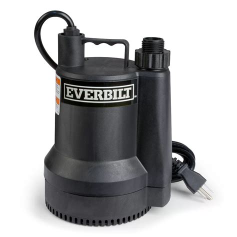 Everbilt 16 Hp Portable Submersible Utility Pump The Home Depot Canada