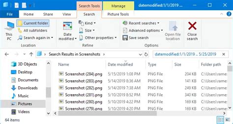 How To Search For Files Created Between Two Dates In Windows