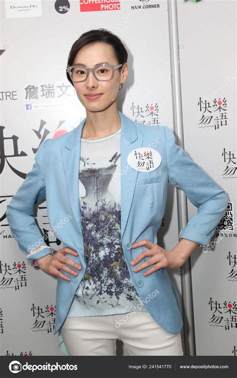 Hong Kong Actress Isabella Leong Poses Rehearsal Her Theatre Drama