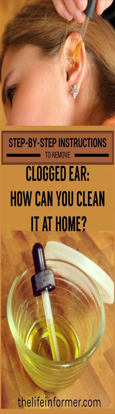 Clogged Ear How Can You Clean It At Home Healthy Fitness Health