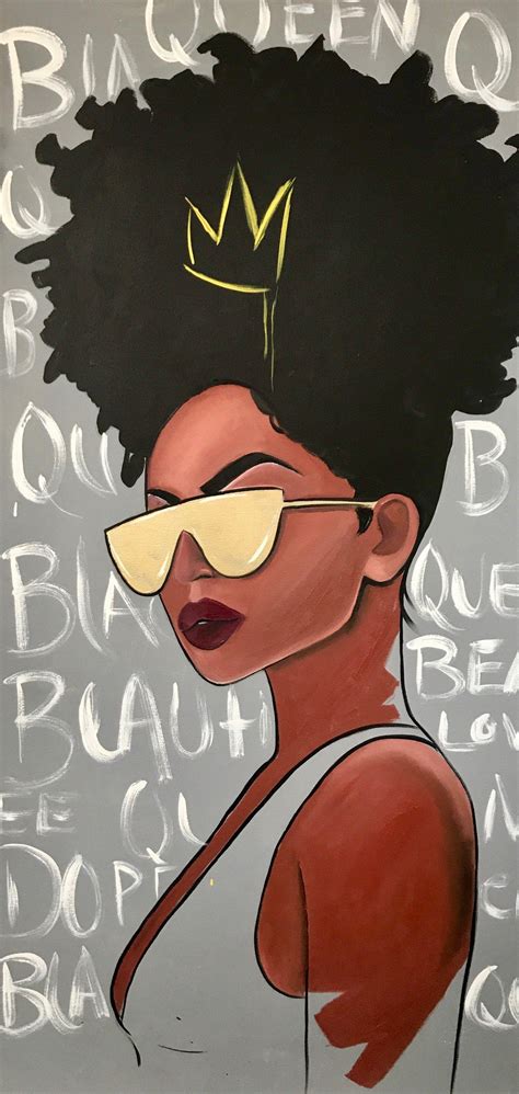 Black Girl Cartoon Phone Wallpapers Wallpaper Cave