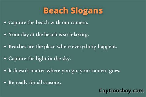 400 Catchy Beach Slogans That You Will Love