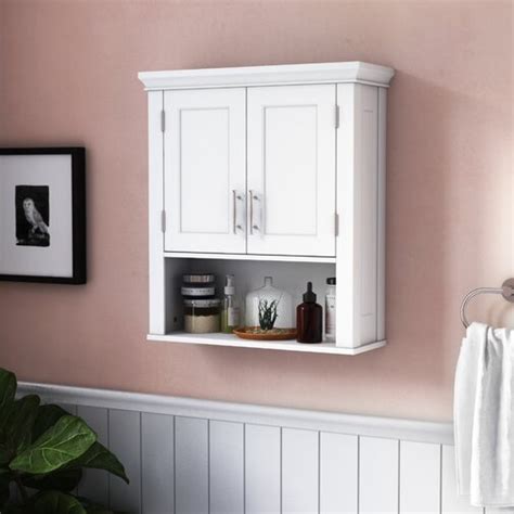 Andover Mills Reichman W X H Wall Mounted Cabinet Reviews Wayfair
