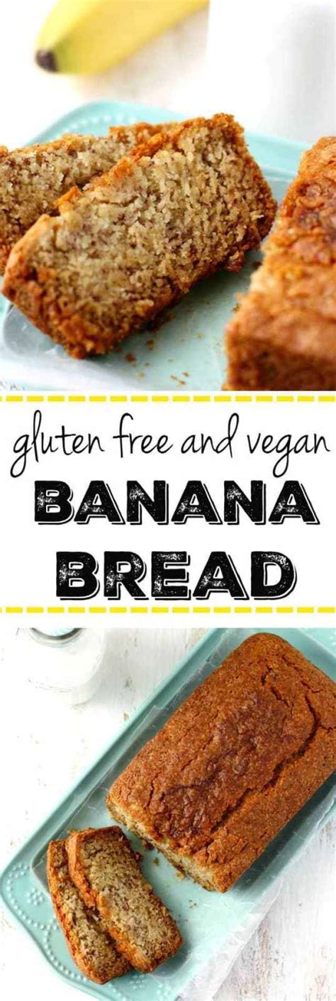 In another medium bowl, whisk the mashed banana, sugar, oil, milk, vinegar and vanilla until frothy and blended well. Vegan and Gluten Free Banana Bread. - The Pretty Bee