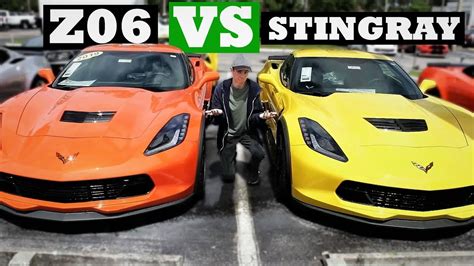Which Is The Best Corvette Stingray Vs Z06 Youtube